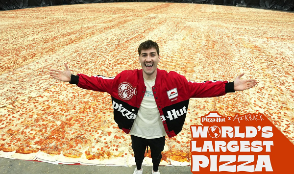 Largest pizza