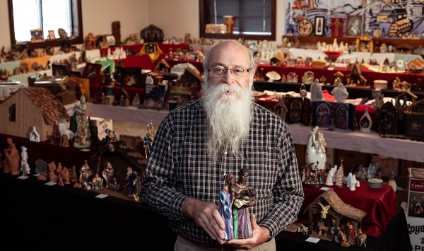 Largest collection of Nativity sets